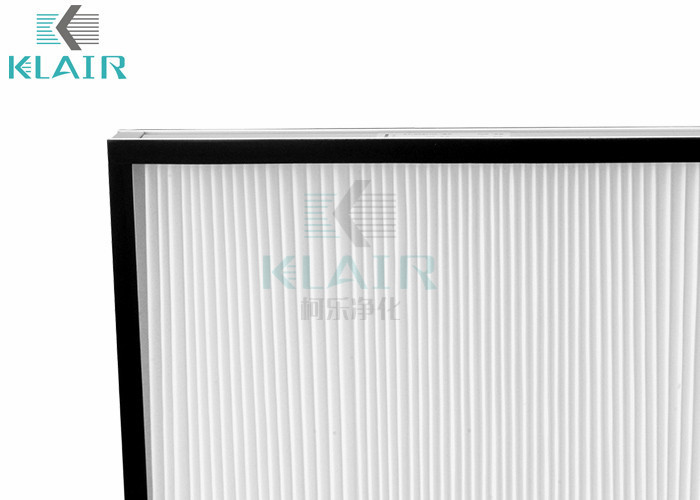 Polyester Water Resistant Air Filter , Light Weight Medium Pleated Panel Filter