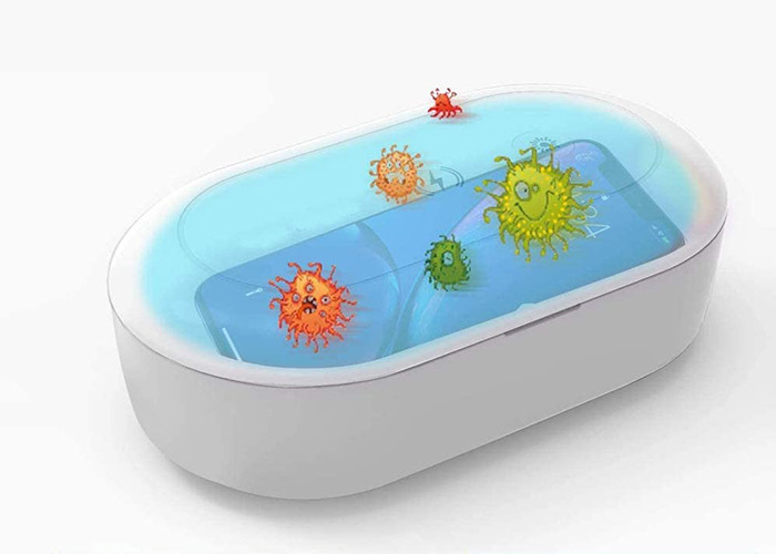 3 In 1 5V 2A 7.5W EPA UV Cell Phone Sanitizer Box