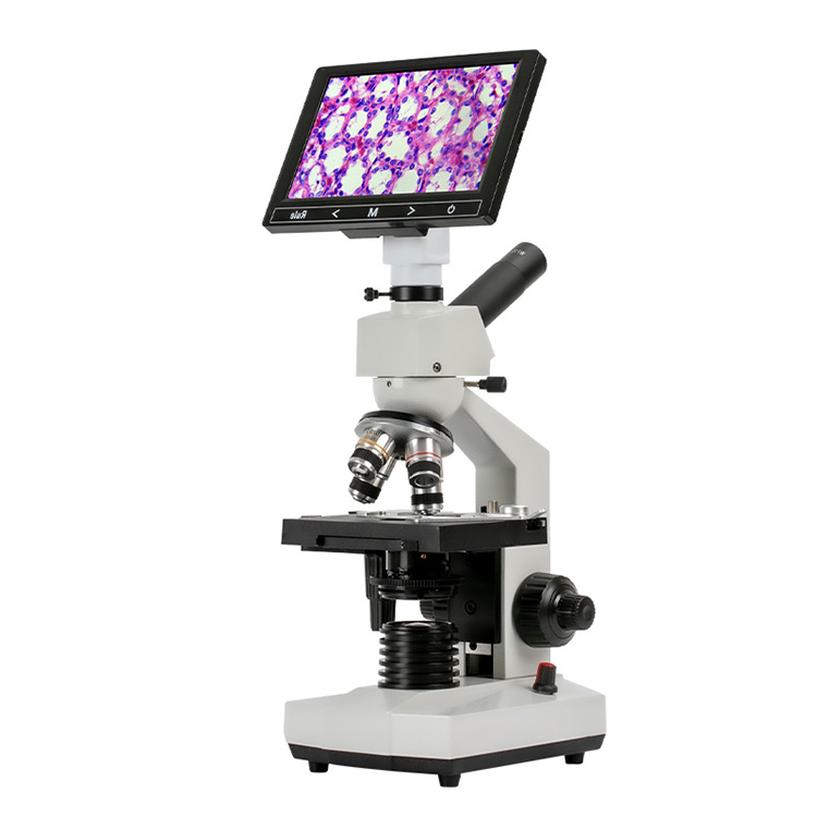 Lab Drying Equipment Digital Microscope 40X-1000X Zoom Monocular Optical Microscope