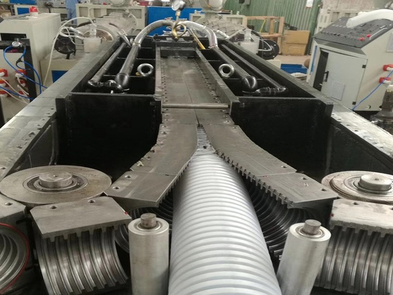 Changyue PVC Single Wall Corrugated Pipe Line