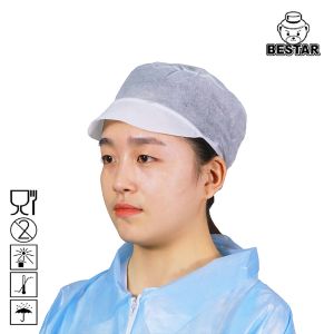  Custom SPP Snood Disposable Nonwoven Cap Headwear For Kitchen Manufactures