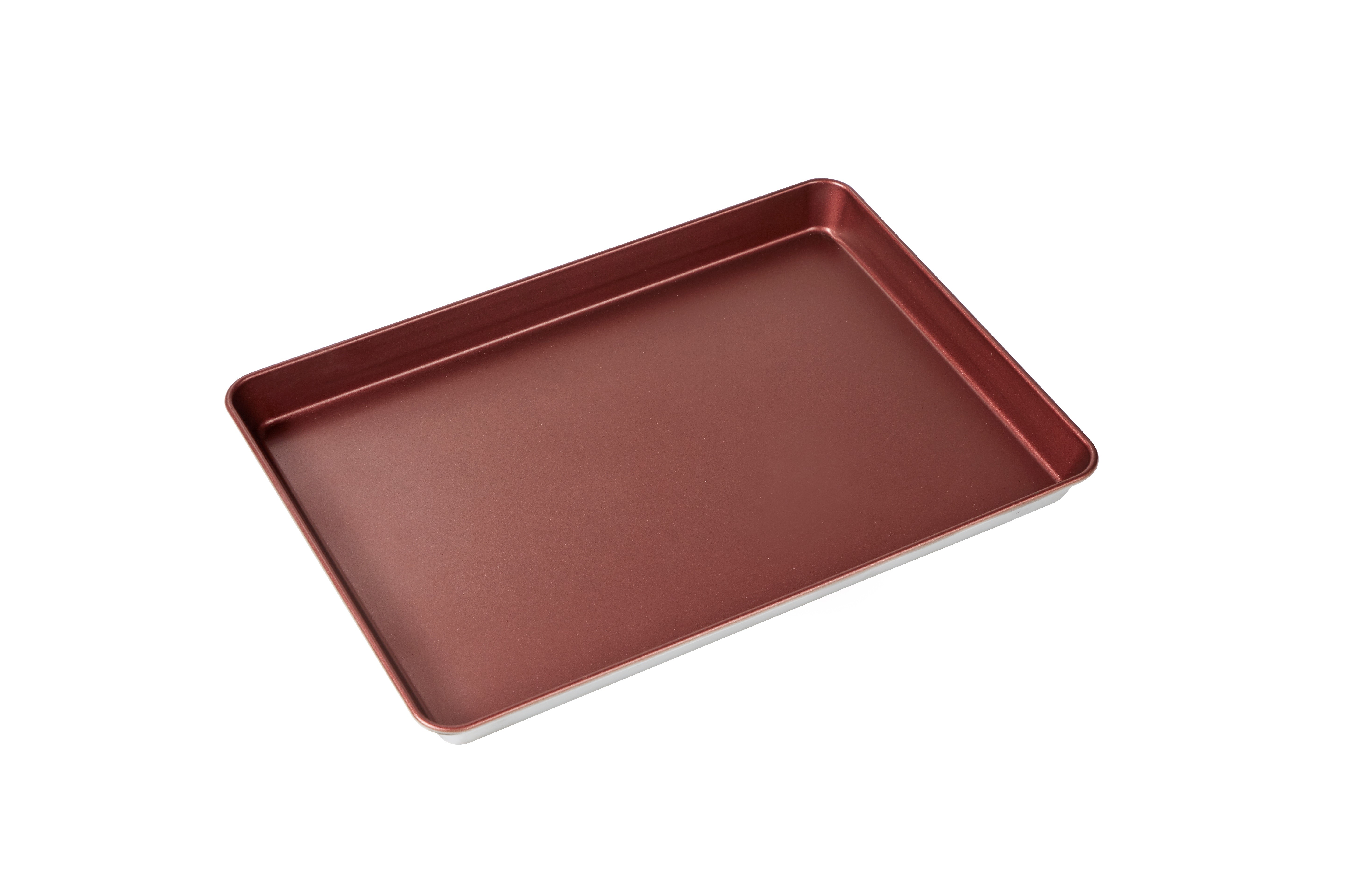 LFGB Certified Aluminized Steel Baking Pans Cooling Rack Set Bakery Baking Sheet Pans Cooking