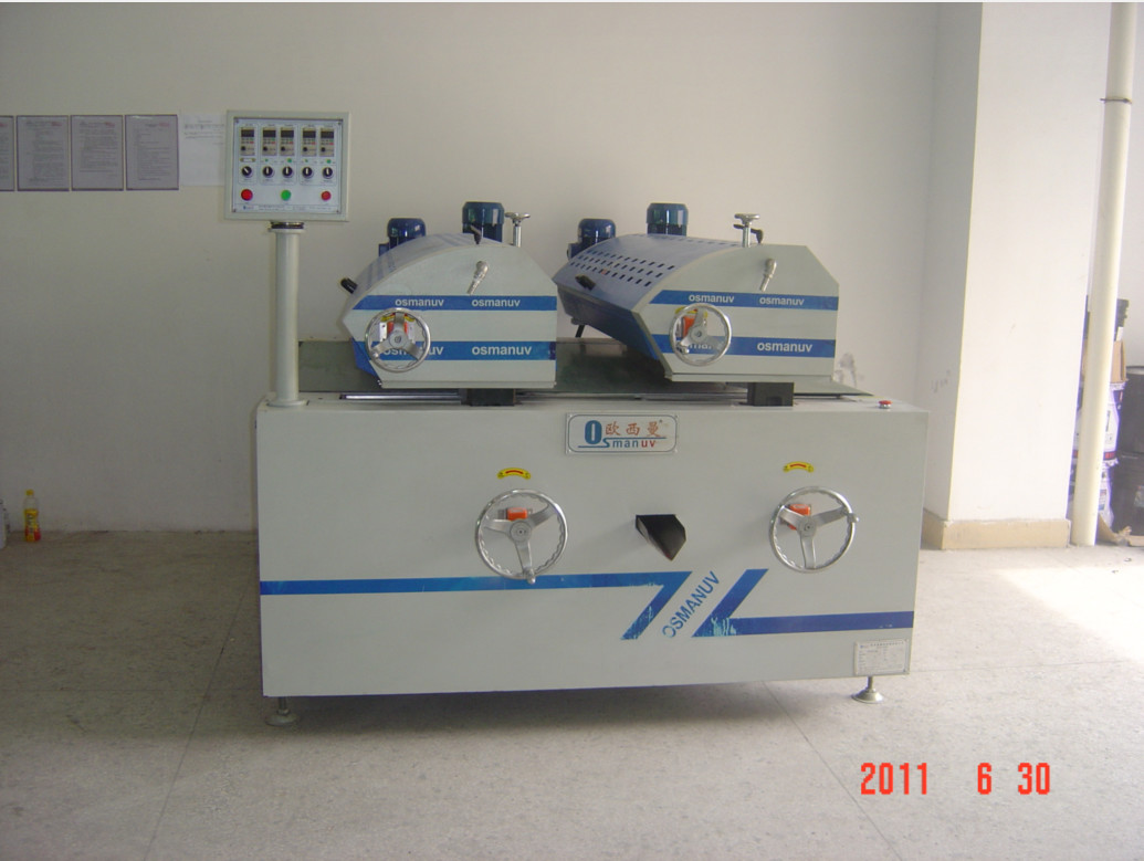 1.5mm Steel Plate 2.2KW Conveyor Digital Spot Uv Reverse Roll Coater