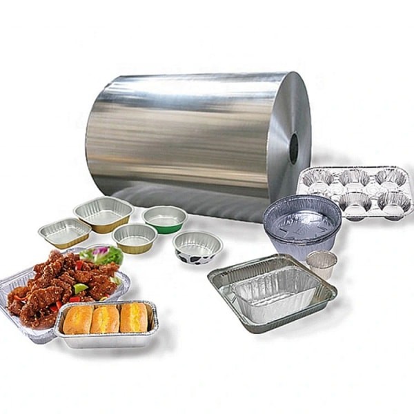 Food Container Foil 3003 3004 8006 8011 0.03-0.2mm For Lunch Box