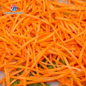 Double head cutting-hoisting-vortex washing production line Fruit Vegetable FOOD