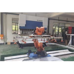 China Kuka Palletizing Robot KR210 R2700 With CNGBS Suction Cup Gripper on sale