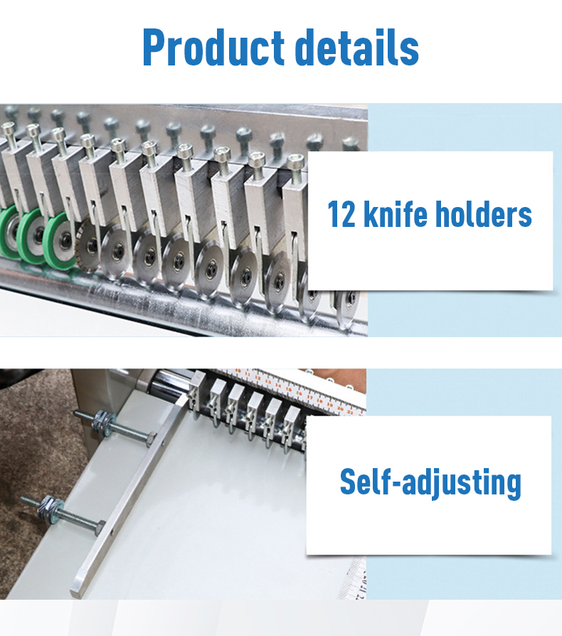 Desktop Label Cutter with 400mm Paper Label Die Cutting Capacity and PLC Other 50 m/min