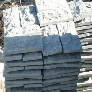  China Granite Mushroom Wall Cladding Dark Grey G654 Granite Mushroom Stone Manufactures