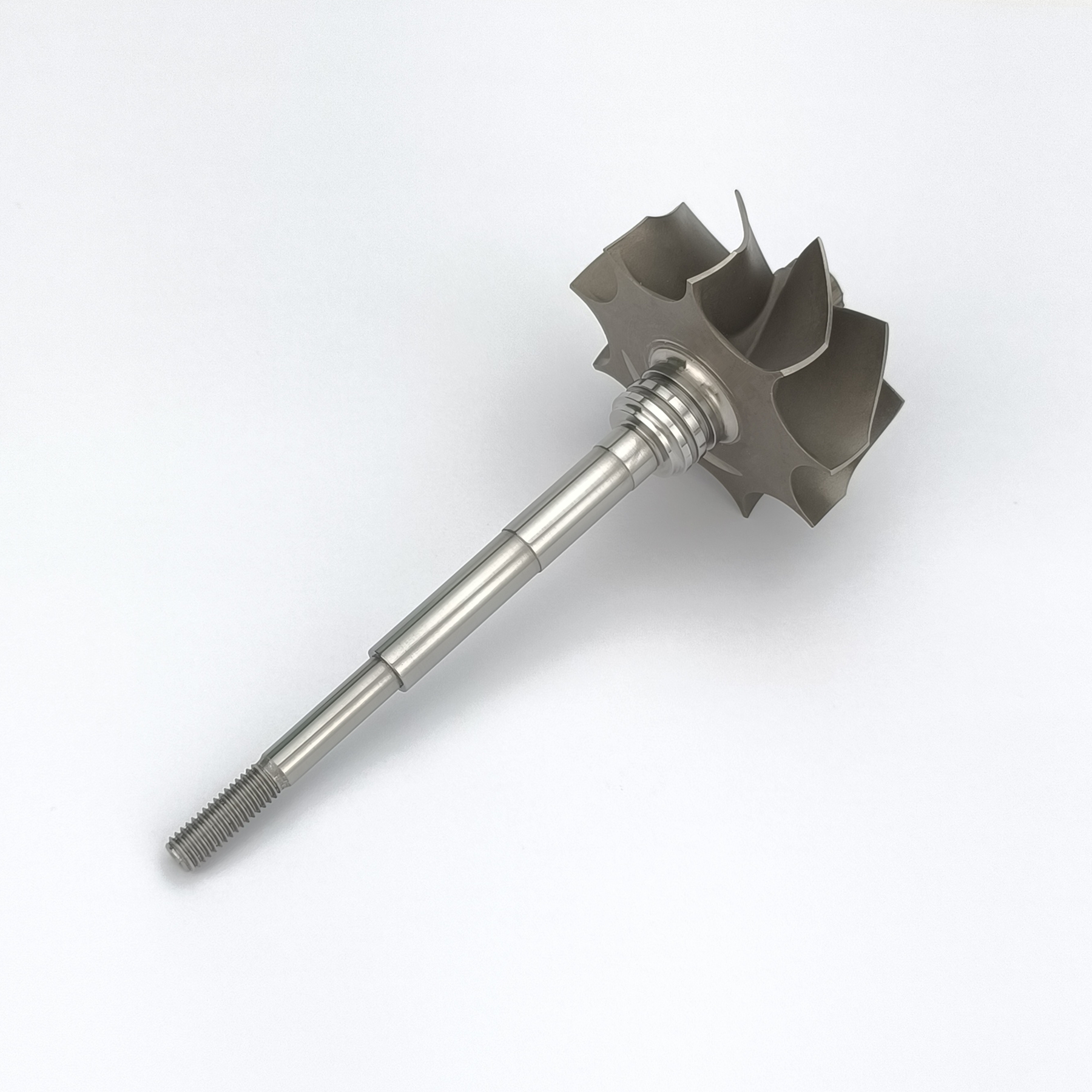 MS-TECH Turbo GT28R Turbine Wheel Shaft Ind 53mm Exd 46.95mm Blades 9 Length103mm