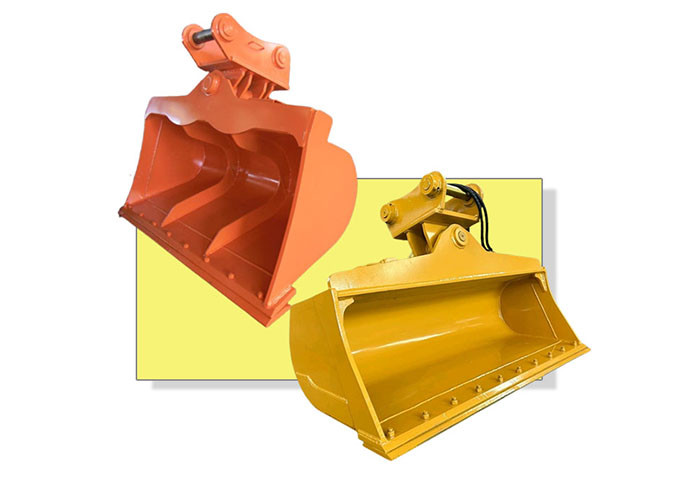 Excavator Tilt Bucket Excavator Telescopic Arm 360 Degree Tilting