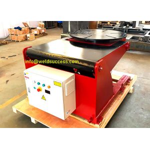 Hydraulic Titling And Rotary Welding Positioner Turntable 3 Tons