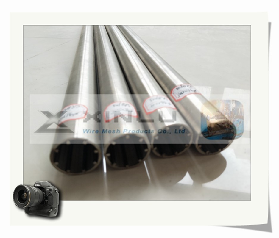 Q25 Q35 Profile Wire Screen AISI 316 No Angle No Burrs Wire Wrapped Screen