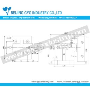 ELEVATOR GUIDE SHOE GX-03 , SLIDING GUIDE SHOE , ELEVATOR SAFETY PARTS , RATED