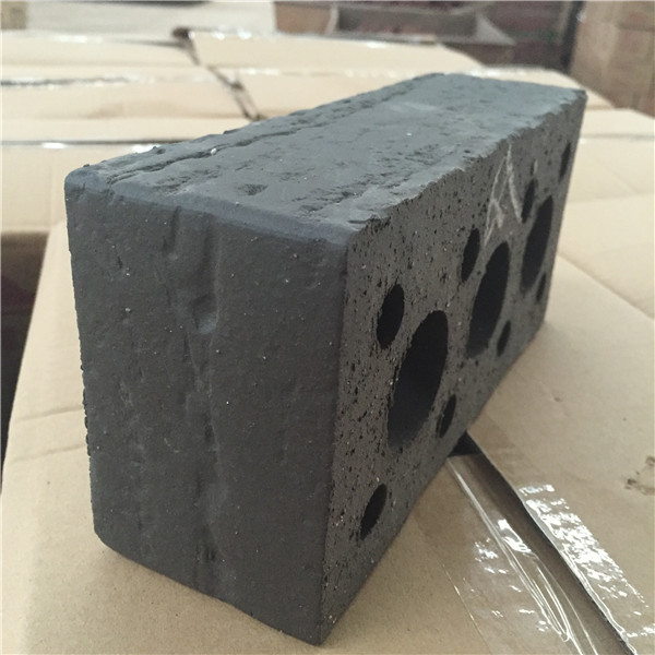 Light coffee hollow clay blocks partition walls 210x100x65mm eco - friendly