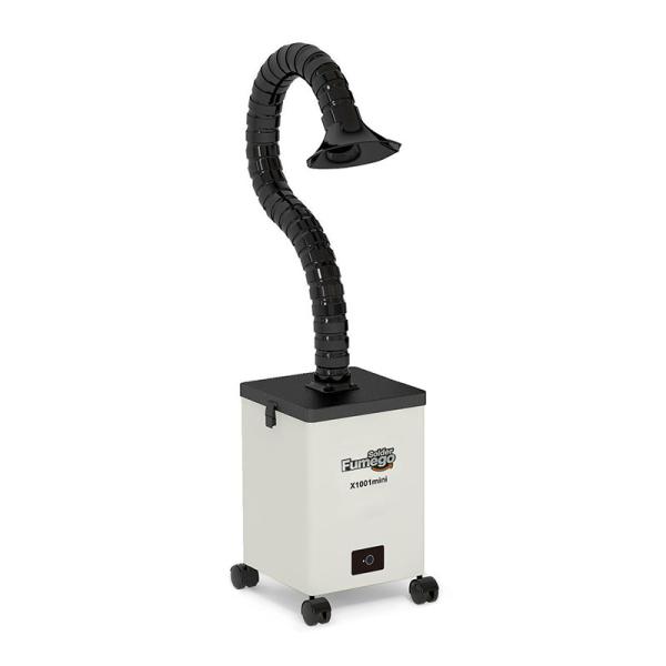 Single Duct Solder Fume Extraction System , Fume Extractor Soldering 80W 110V /