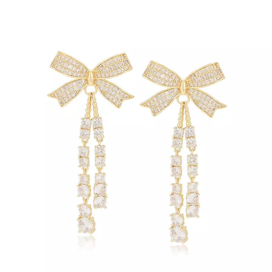 Cute Pink Childlike Star Hoop Earrings 18K Gold Stainless Steel Earrings