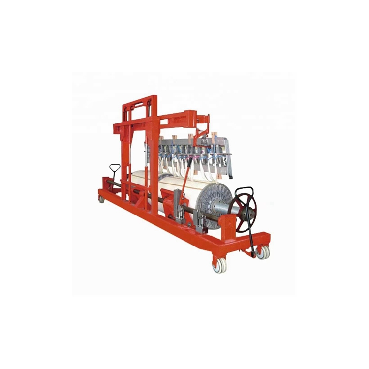 High Duty Steel Hydraulic Heald Frame Warp Beam Trolley Lift