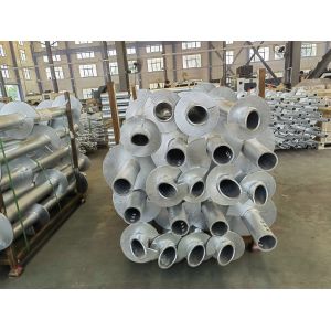 Solar Mounting Ground Anchor Helical Piles For Foundations Screw Pile