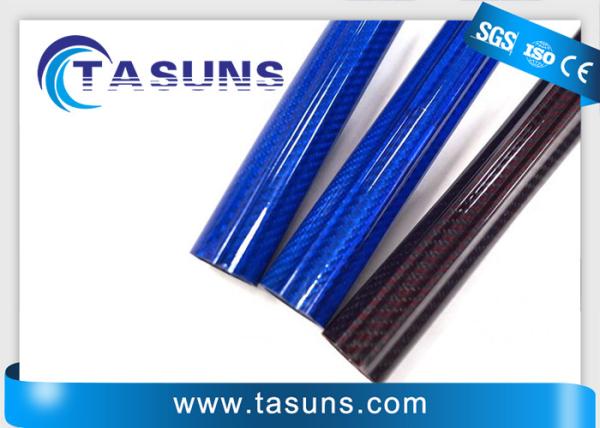 3k Fabric Fishing Bait Throwing Stick , Abrasion Resistant Carbon Fiber