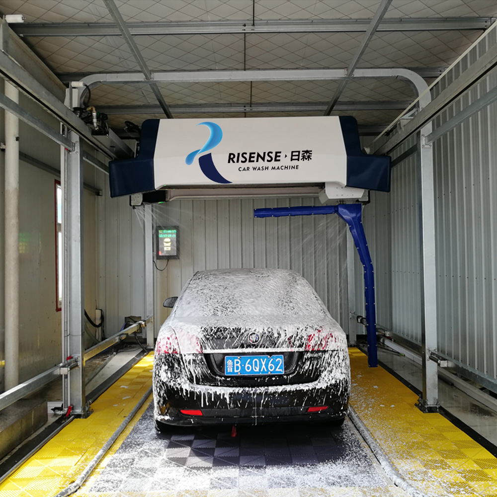 360 Touchless Car Wash Equipment with 42kw Output Power and Wiping-free Spraying System