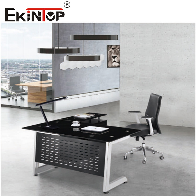 glass office desk