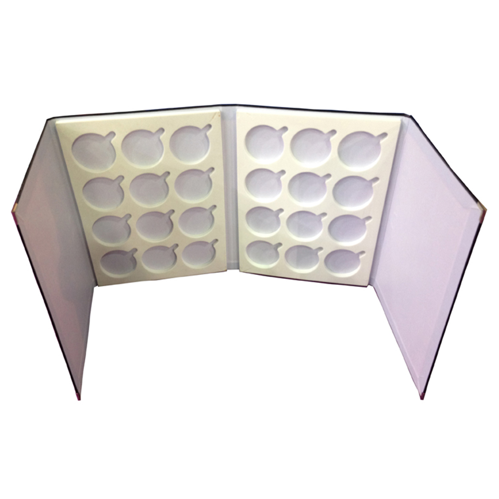 24pcs lens case lens tray customized ophthalmic display