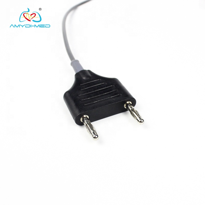 CE Certified Reusable Erbe Monopolar Cable 2p Plug For Surgical Protection