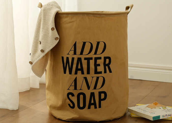 Puting Laundry basket storage bag toy large box customized socket Khiki
