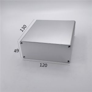 China 120*49*130mm Sandblasting Durable Aluminium Enclosure Solar Panel Enclosure. on sale