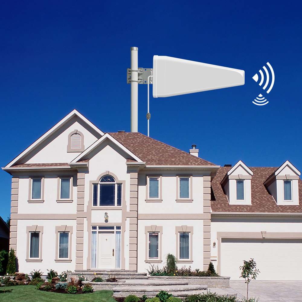 450*215*65mm White/Black Optional Yetnorson LPDA Antenna for Wireless Network Booster