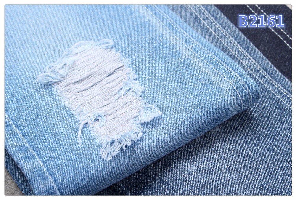 14 Ounce 100% Cotton Heavyweight Raw Denim Fabric Denim Jeans Material