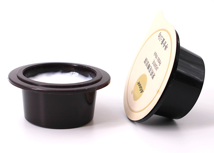 10g Capacity Plastic Sleeping Mask Pods For Skin Care Packing With Sealing Cover