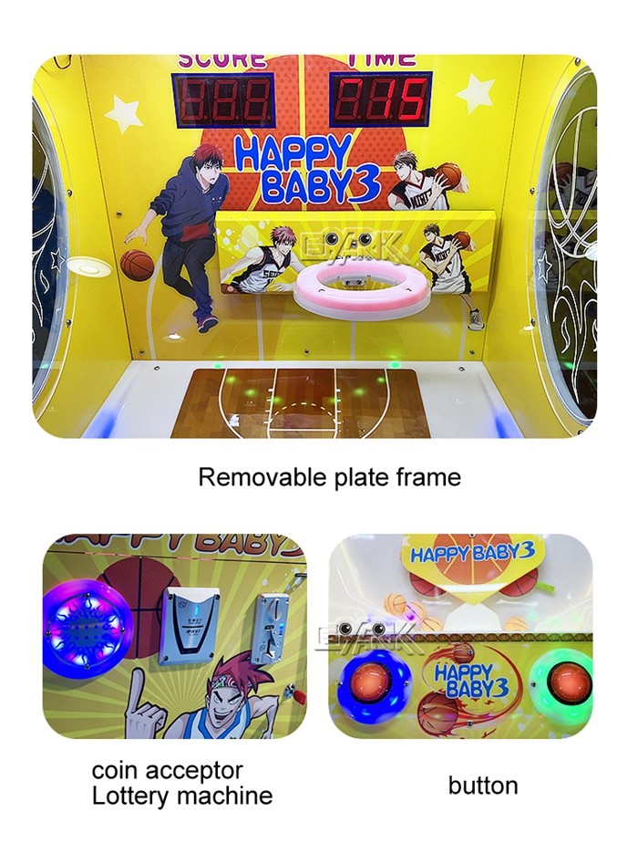 Happy Baby 3 Funny Carnival Arcade Lottery Game Machine Redemption 1 Player