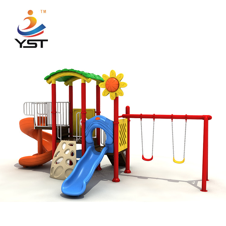 Recycling Childrens Garden Slide Linear Polyethylene Childrens Plastic Slide