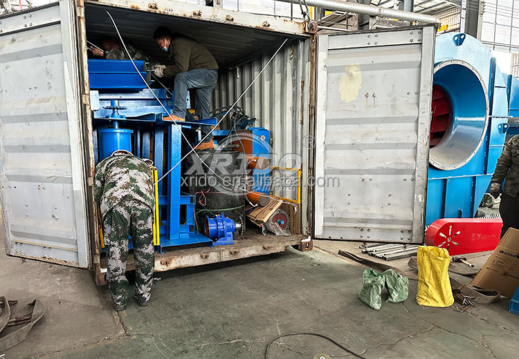Plastic Waste Shredder Machine Double Shaft Shredder For Fabric And Clothes