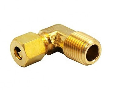 Oem Hose Connector Brass Hose Barb , ANSI 90 Degree Hose Barb