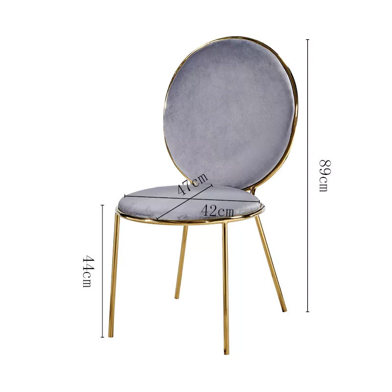Modern Fashion Pink Velvet Modern Leisure Chair For Wedding Event Dining Room