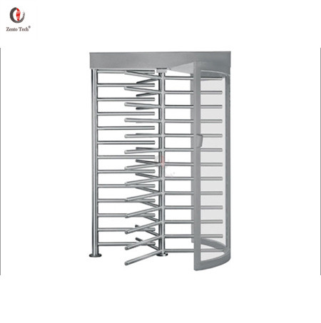 SUS304 Full Height Security Turnstile Rotating Security Gates Bidirectional