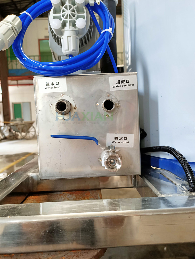 Marine Seawater Commercial Ice Flaker Machine Air Cooled 1 Ton Small On Fishing Boat