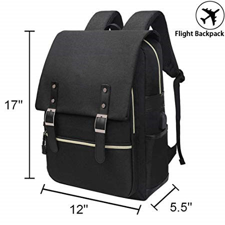 High End Ladies School Bag , Stylish Waterproof Computer Backpack Daily Use