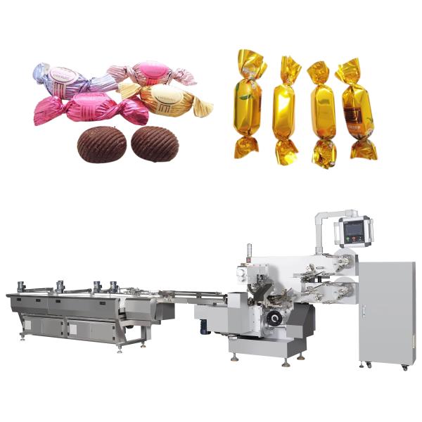 Highly Paper Packaging High Speed Automatic Chocolate Candy Single Twist Packing