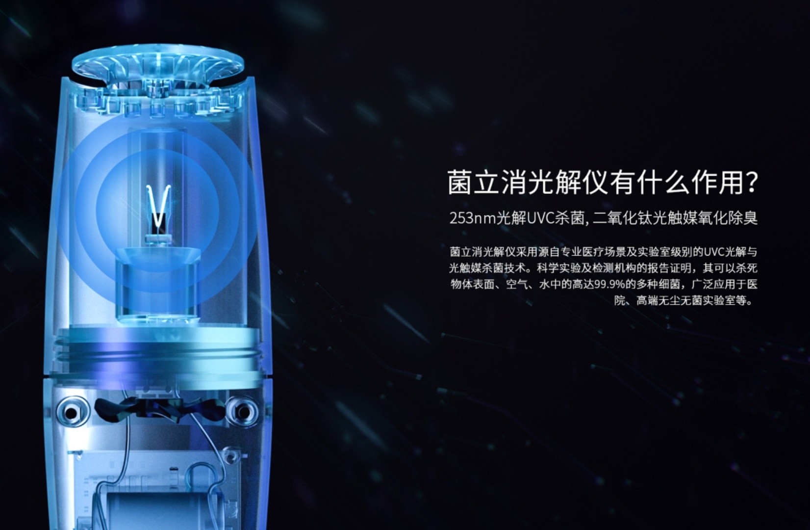 Bacteria Ultraviolet Air Purifier