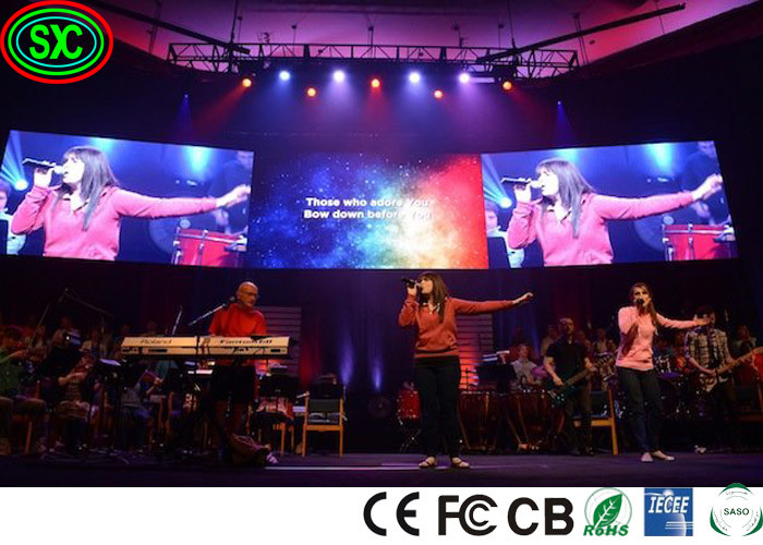 Full Color Stage Background Display Rental Indoor P2.5 640x640mm cabinet led panel for rental event