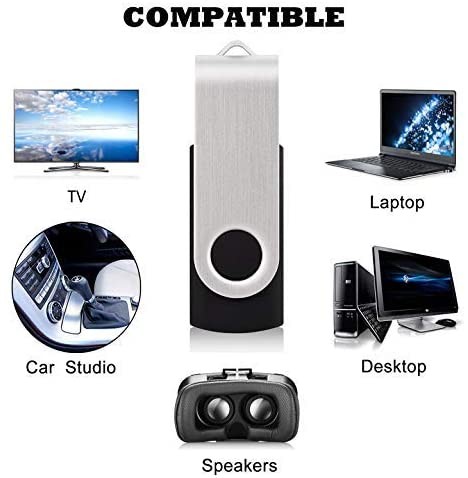 White Plastic USB Stick Characteristic Recycle Material Full Memory Graded A
