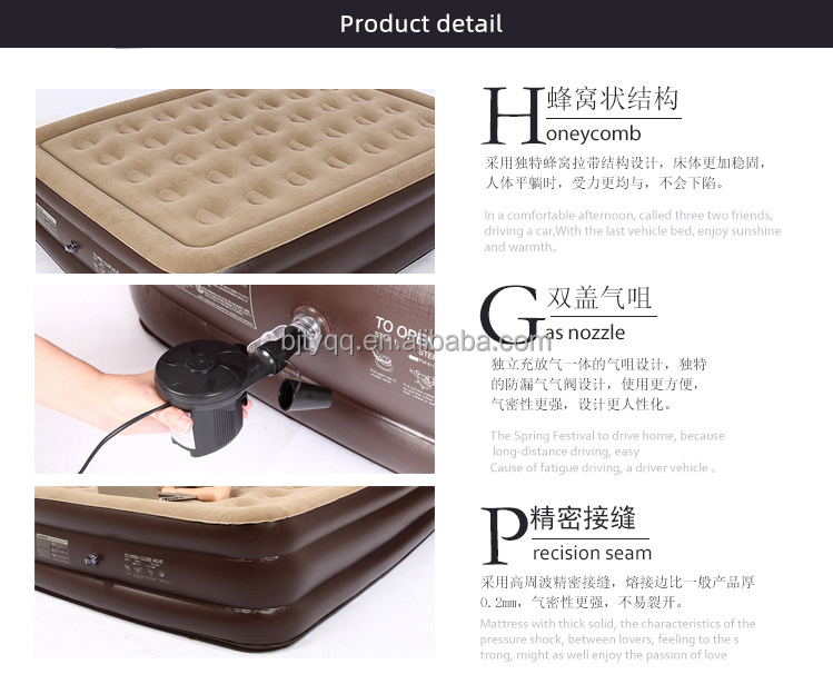 Custom High Quality PVC Folding Single Double Inflatable Bed Sofa Inflatable Lounger Air Sofa Tantra Sofa Bed with Air Pump