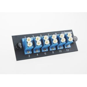 Single Mode / Multimode Fiber Optic Cable Assembly Duplex 8 Port LC Fiber