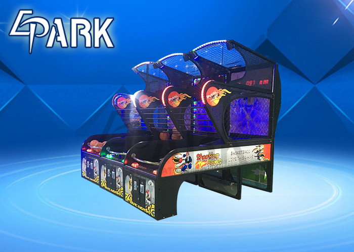 Street Electric Indoor Amusement Basketball Arcade Shooting Game Machine For Kids Luxury
