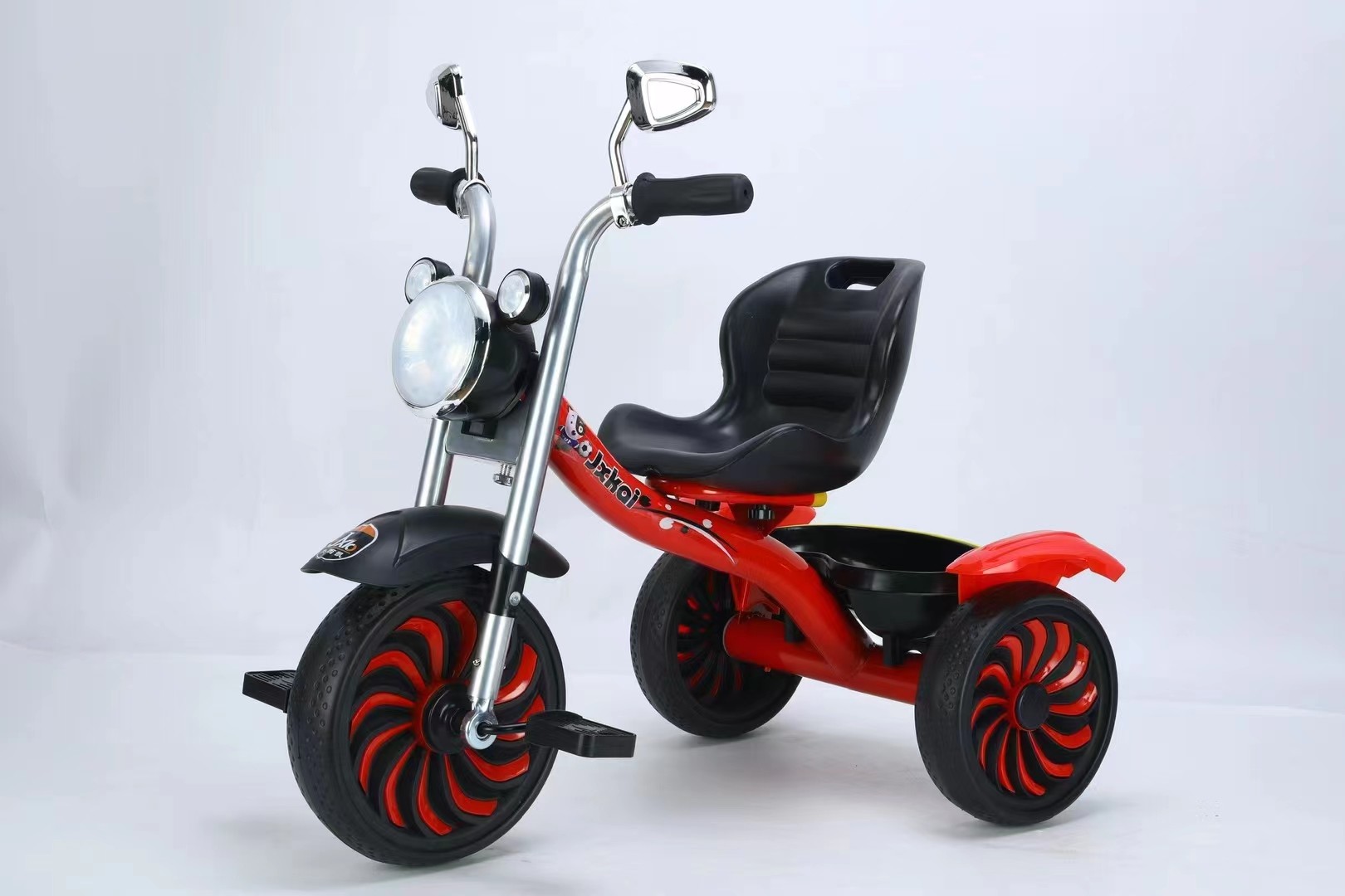 Recommended Age 24 Months 5 Years Kids Tricycle Bike Carbon Steel No Batteries