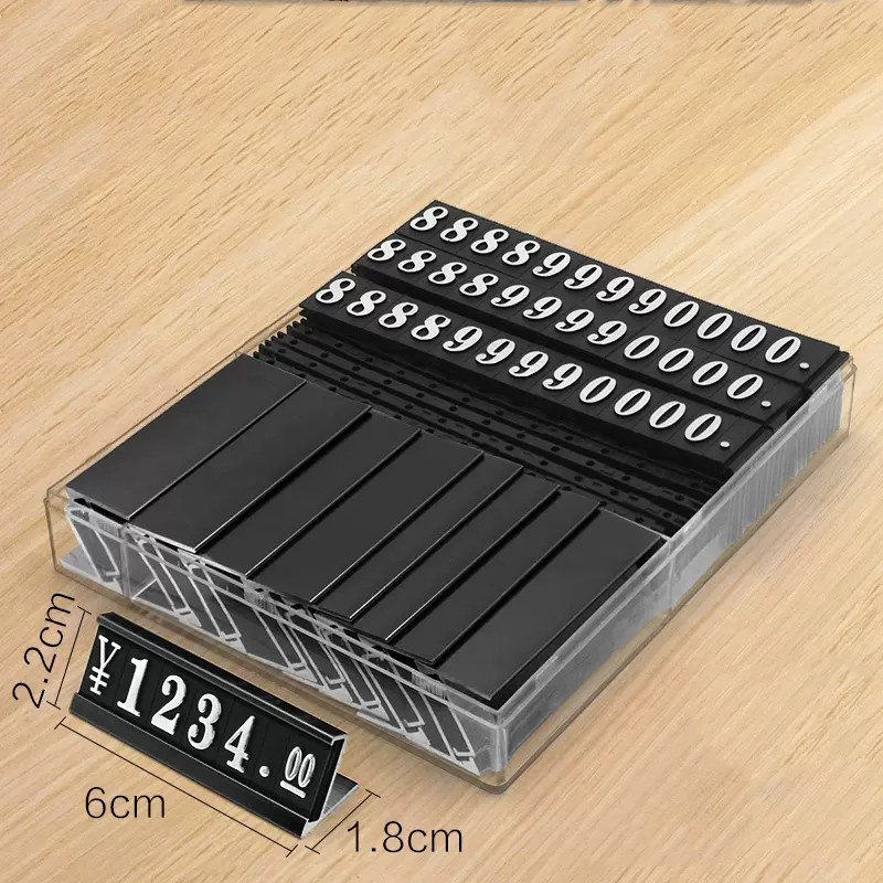 AaL-60-22 Aluminum alloy price tag holder price Tags for Jewelry Watch Display