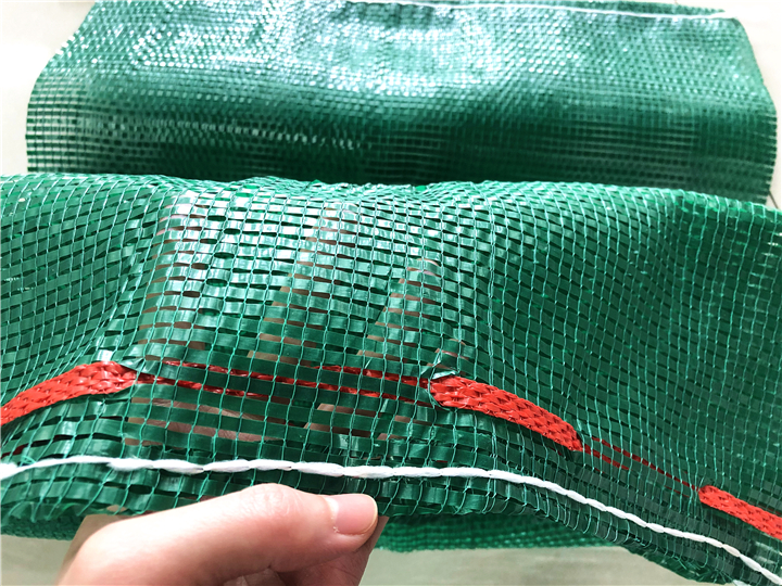 PE PP Fruit Circular Knitting Onion Potato Bag Leno Mesh Bag Eco Friendly and Durable